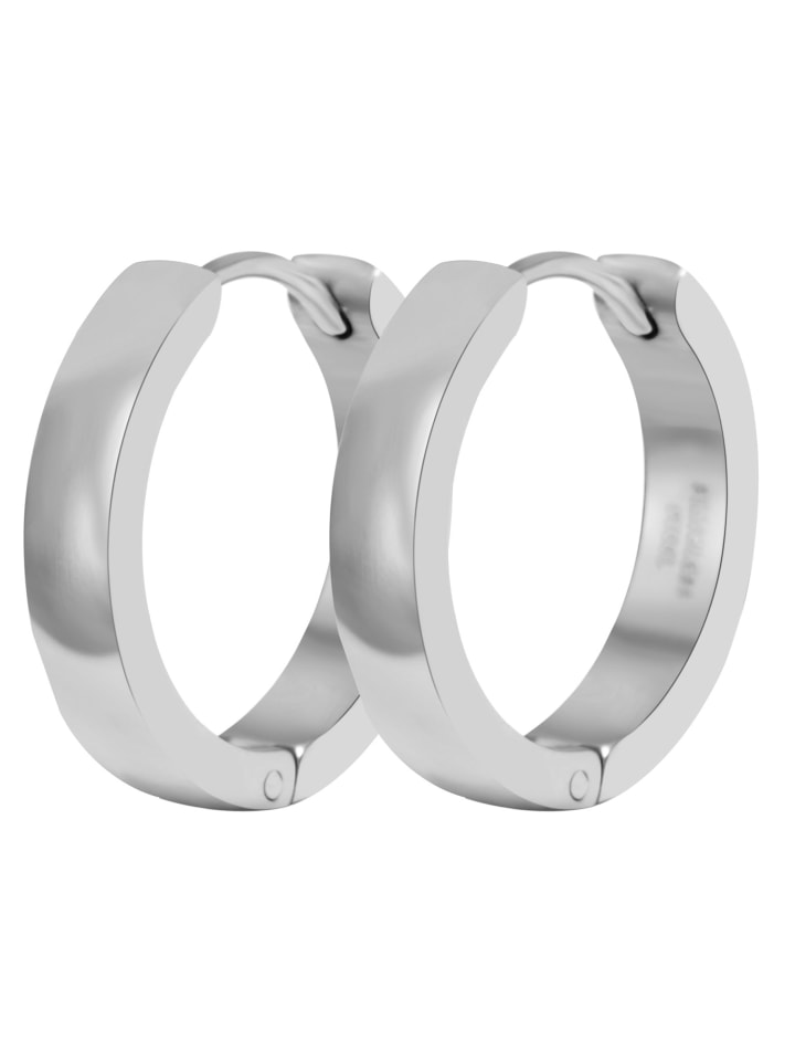 Adeliás Женские серьги - серьги-кольца на шарнирах из нержавеющей стали серебристого цвета
Adeliás Женские серьги - серьги-кольца на шарнирах из нержавеющей стали серебристого цвета