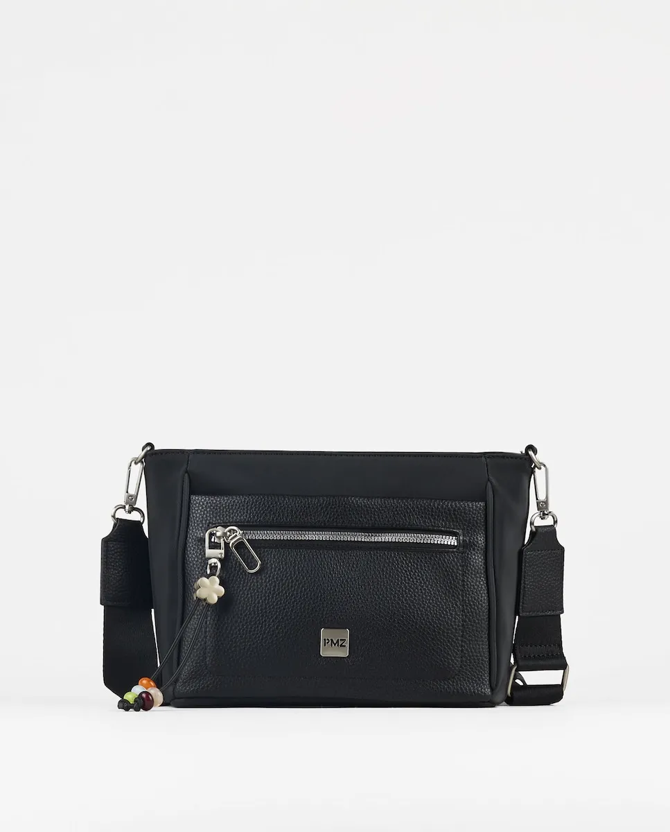 Женская нейлоновая сумка через плечо с карманом PACOMARTINEZ, черный
Женская нейлоновая сумка через плечо с карманом PACOMARTINEZ, черный