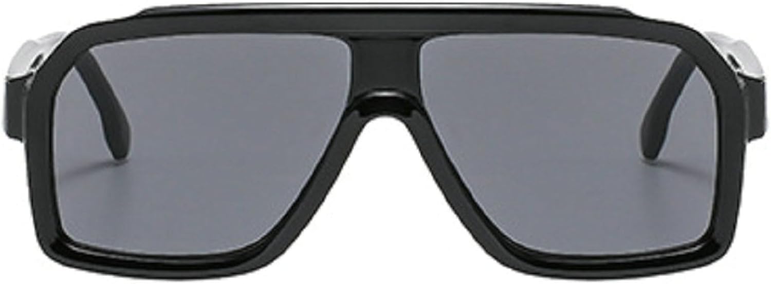 Модные большие квадратные солнцезащитные очки для женщин и мужчин в стиле ретро с массивной оправой, очки-пилот, солнцезащитные очки в стиле 90-х с защитой от УФ-излучения mincl, Black
Модные большие квадратные солнцезащитные очки для женщин и мужчин в стиле ретро с массивной оправой, очки-пилот, солнцезащитные очки в стиле 90-х с защитой от УФ-излучения mincl, Black