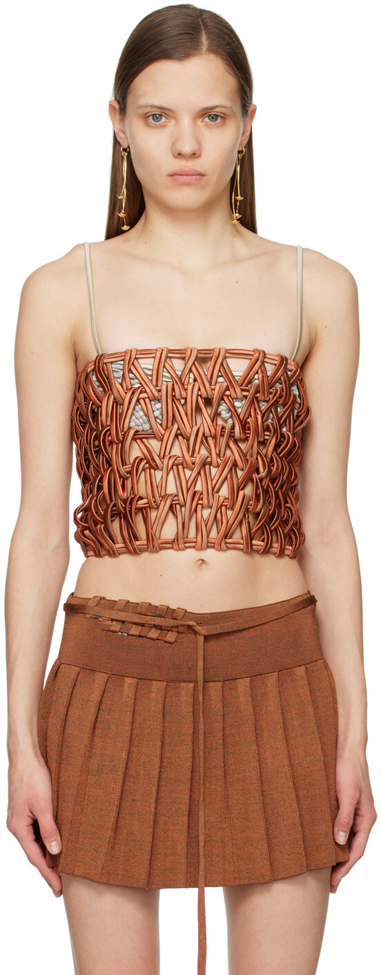 Коричневый топ с ремешком Isa Boulder
Коричневый топ с ремешком Isa Boulder