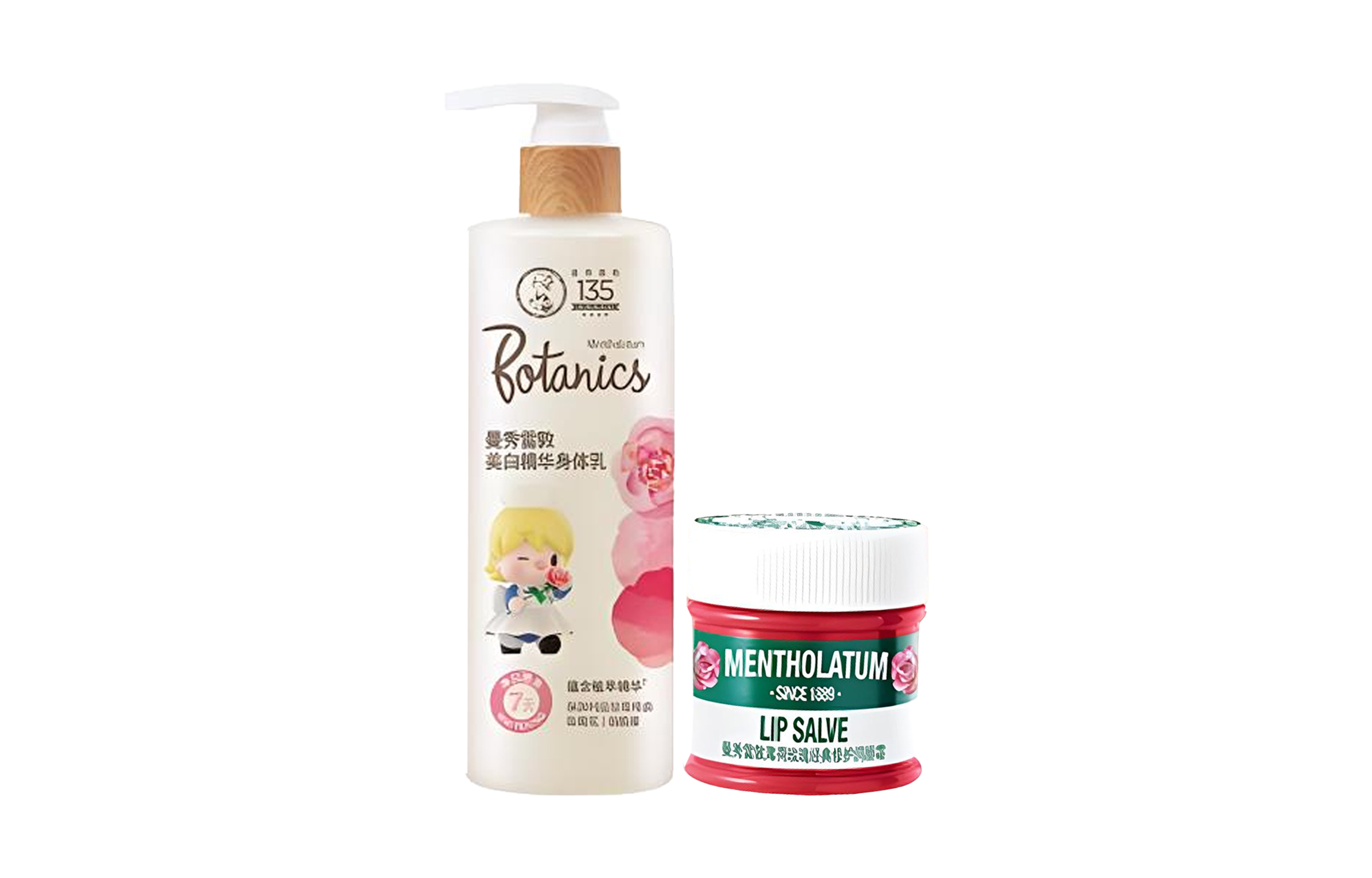 Mentholatum Pop Mart Mint Classic бальзам для губ набор для ухода увлажнение и питание 250мл+9г
Mentholatum Pop Mart Mint Classic бальзам для губ набор для ухода увлажнение и питание 250мл+9г