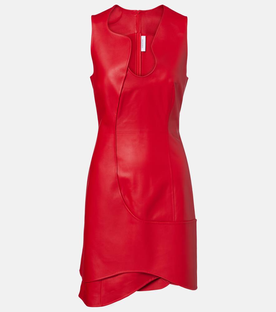 Асимметричное кожаное мини-платье Ferragamo, New Red
Асимметричное кожаное мини-платье Ferragamo, New Red
