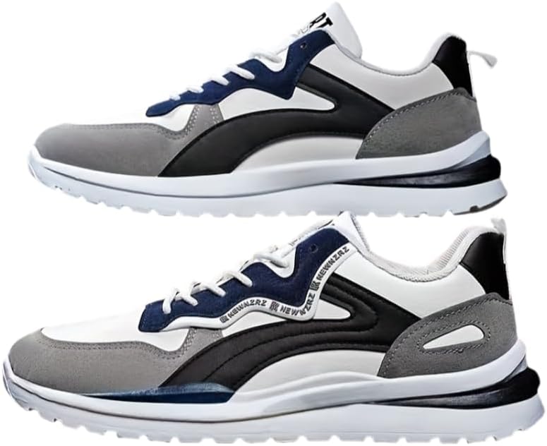 Мужские кроссовки в уличном стиле с яркими цветными блоками, удобные, с нескользящей подошвой, повседневные кеды на шнуровке для активного отдыха на улице Hoalox, белый/черный
Мужские кроссовки в уличном стиле с яркими цветными блоками, удобные, с нескользящей подошвой, повседневные кеды на шнуровке для активного отдыха на улице Hoalox, белый/черный