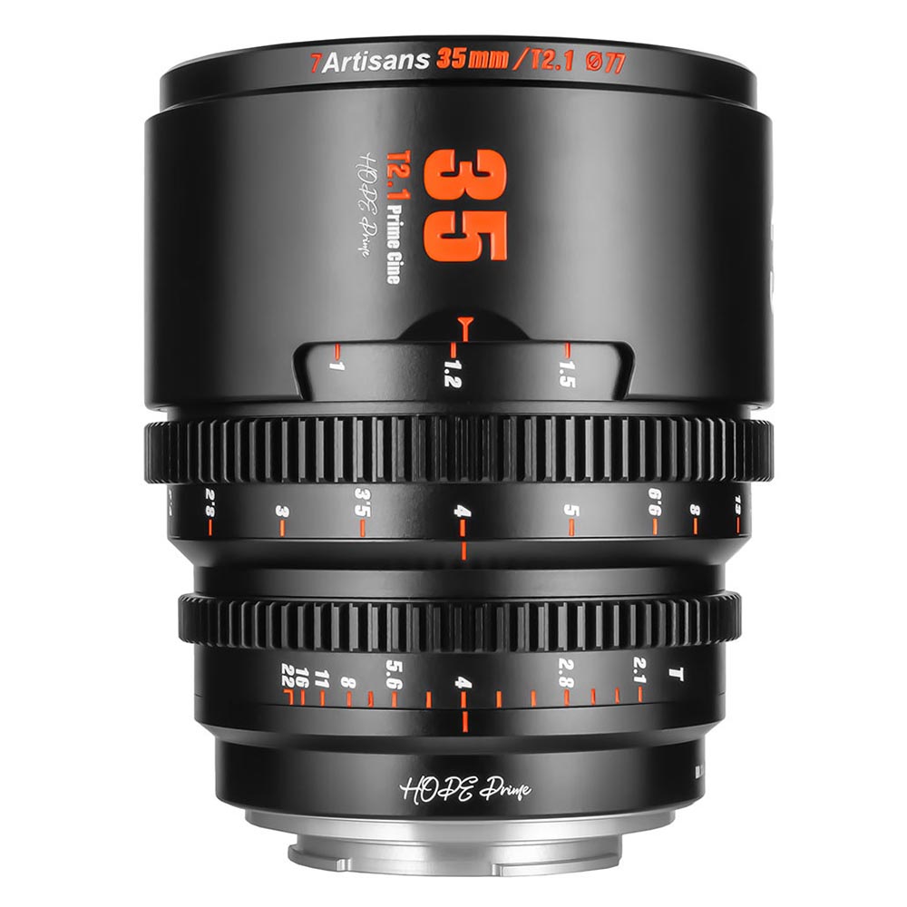 Кинообъектив 7Artisans Hope 35mm T2.1 S35 Cine Lens, Sony E Mount, черный
Кинообъектив 7Artisans Hope 35mm T2.1 S35 Cine Lens, Sony E Mount, черный