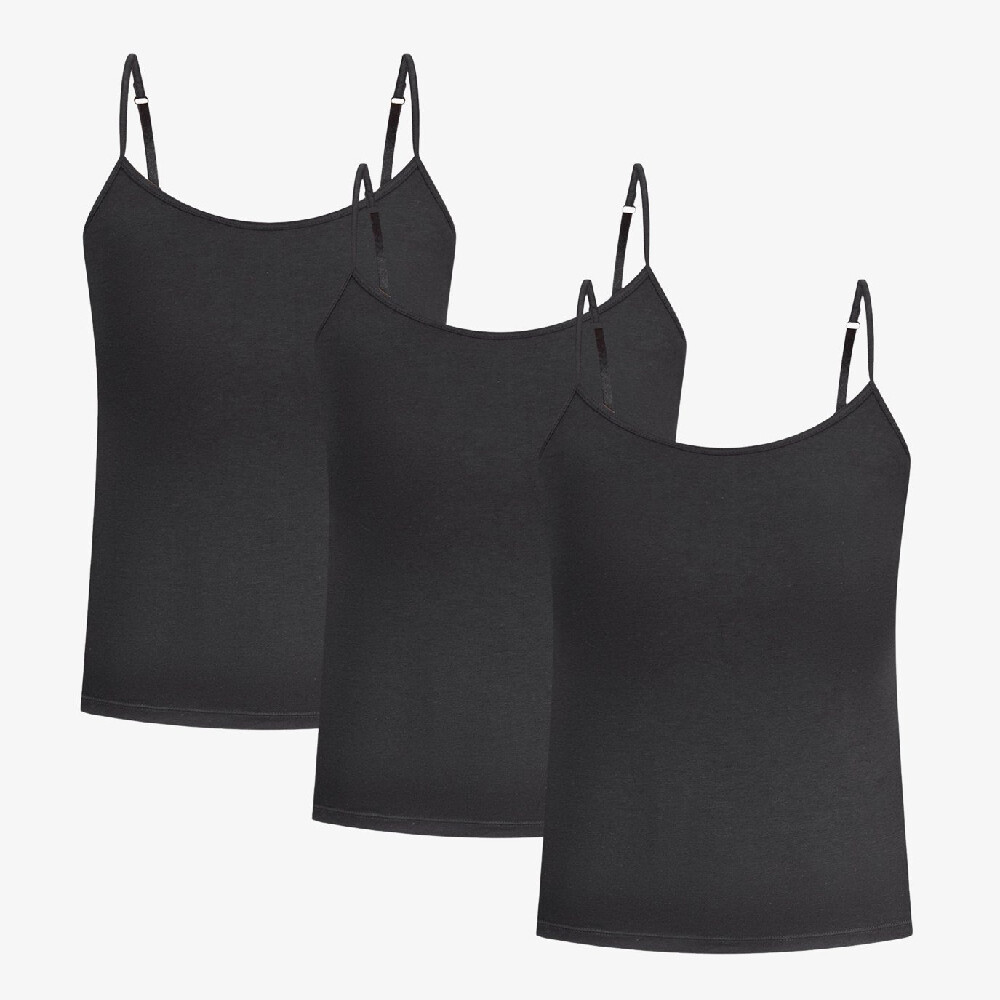 Комплект топов Smilodox Spaghetti, 3 предмета, черный
Комплект топов Smilodox Spaghetti, 3 предмета, черный