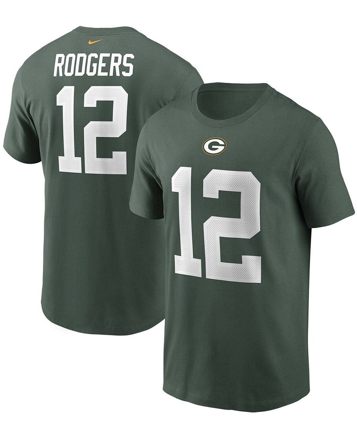 Мужская футболка aaron rodgers green bay packers с именем и номером Nike, зеленый
Мужская футболка aaron rodgers green bay packers с именем и номером Nike, зеленый