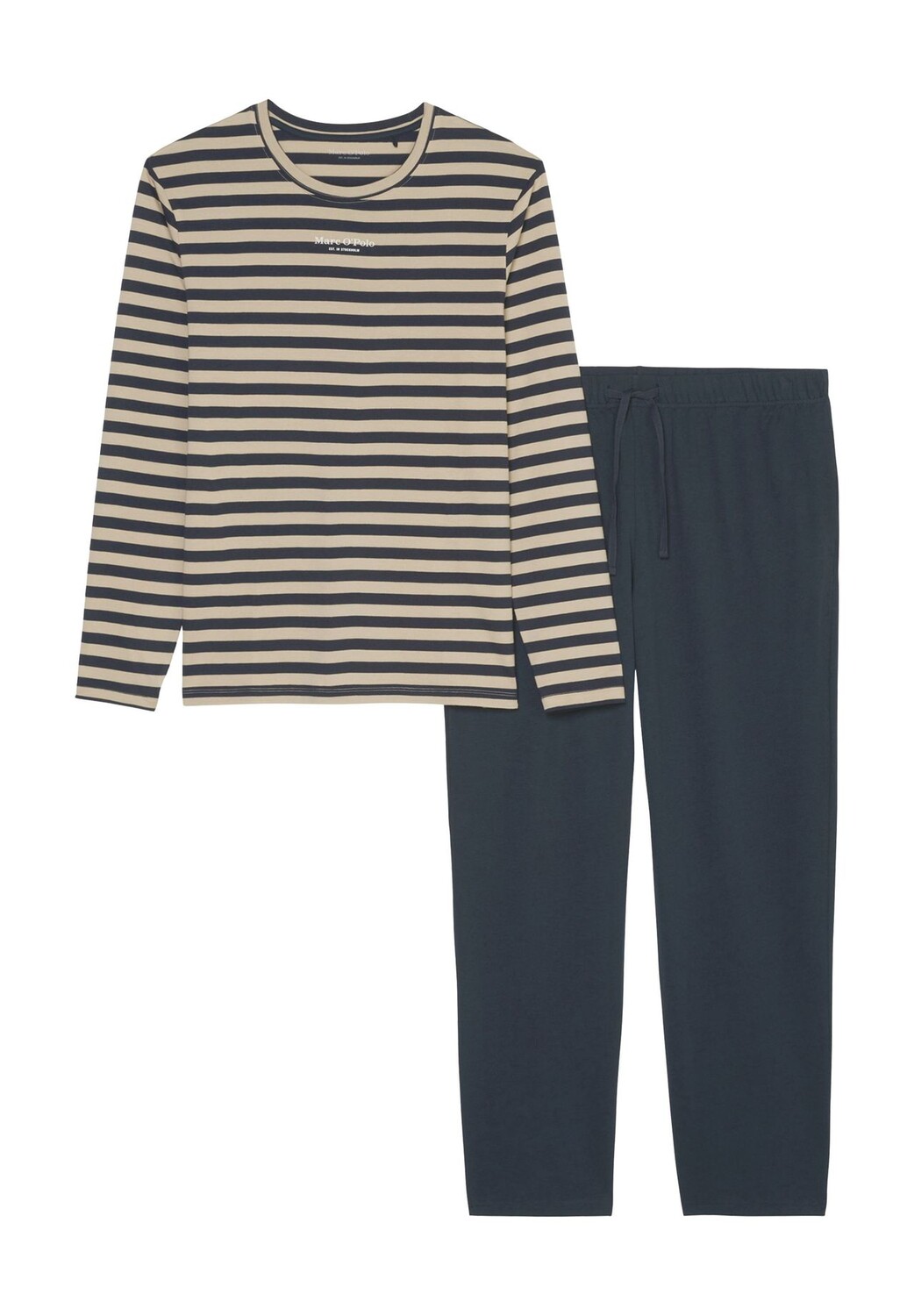 Мужская хлопковая пижама Mix & Match из двух частей Marc O'Polo, цвет Beige White Navy
Мужская хлопковая пижама Mix & Match из двух частей Marc O'Polo, цвет Beige White Navy