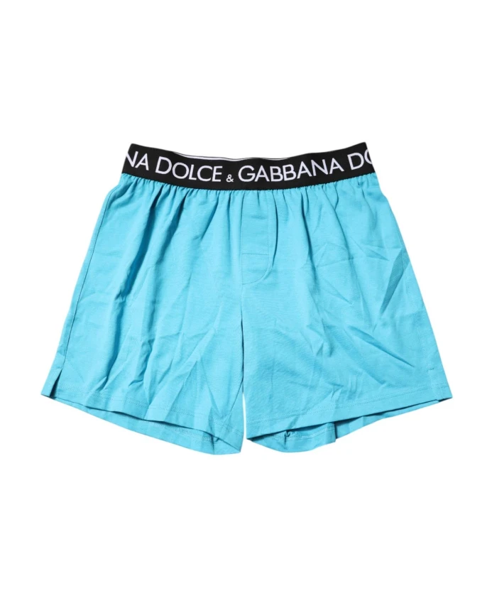 Трусы-Боксеры с логотипом на поясе. Dolce & Gabbana, синий
Трусы-Боксеры с логотипом на поясе. Dolce & Gabbana, синий