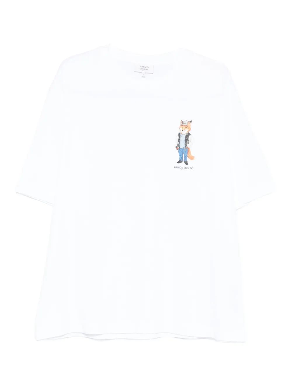 Футболка с принтом Maison Kitsuné, белый
Футболка с принтом Maison Kitsuné, белый