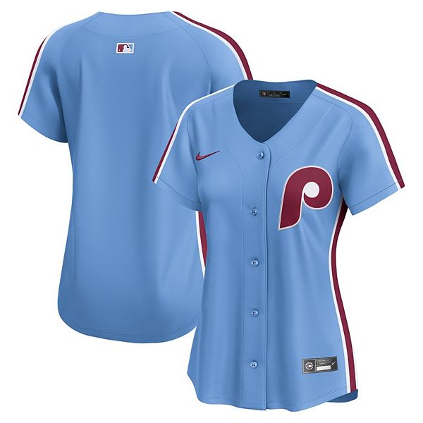 Женская футболка Philadelphia Phillies Alternate Limited в светло-голубом цвете Nike, Синий, Женская футболка Philadelphia Phillies Alternate Limited в светло-голубом цвете Nike
Женская футболка Philadelphia Phillies Alternate Limited в светло-голубом цвете Nike, Синий, Женская футболка Philadelphia Phillies Alternate Limited в светло-голубом цвете Nike
