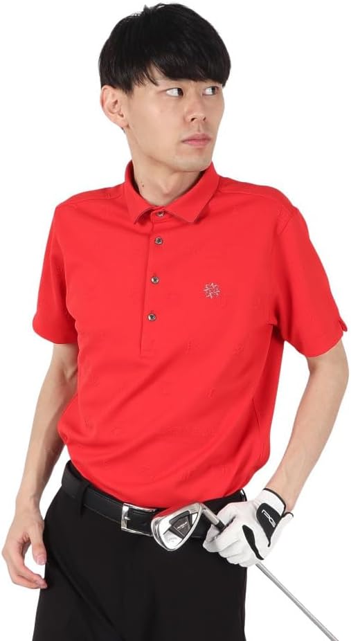 Мужская поло-рубашка с коротким рукавом St. Andrews (жаккардовая ткань с объемным ворсом) / для гольфа / 042-5160251, красный
Мужская поло-рубашка с коротким рукавом St. Andrews (жаккардовая ткань с объемным ворсом) / для гольфа / 042-5160251, красный