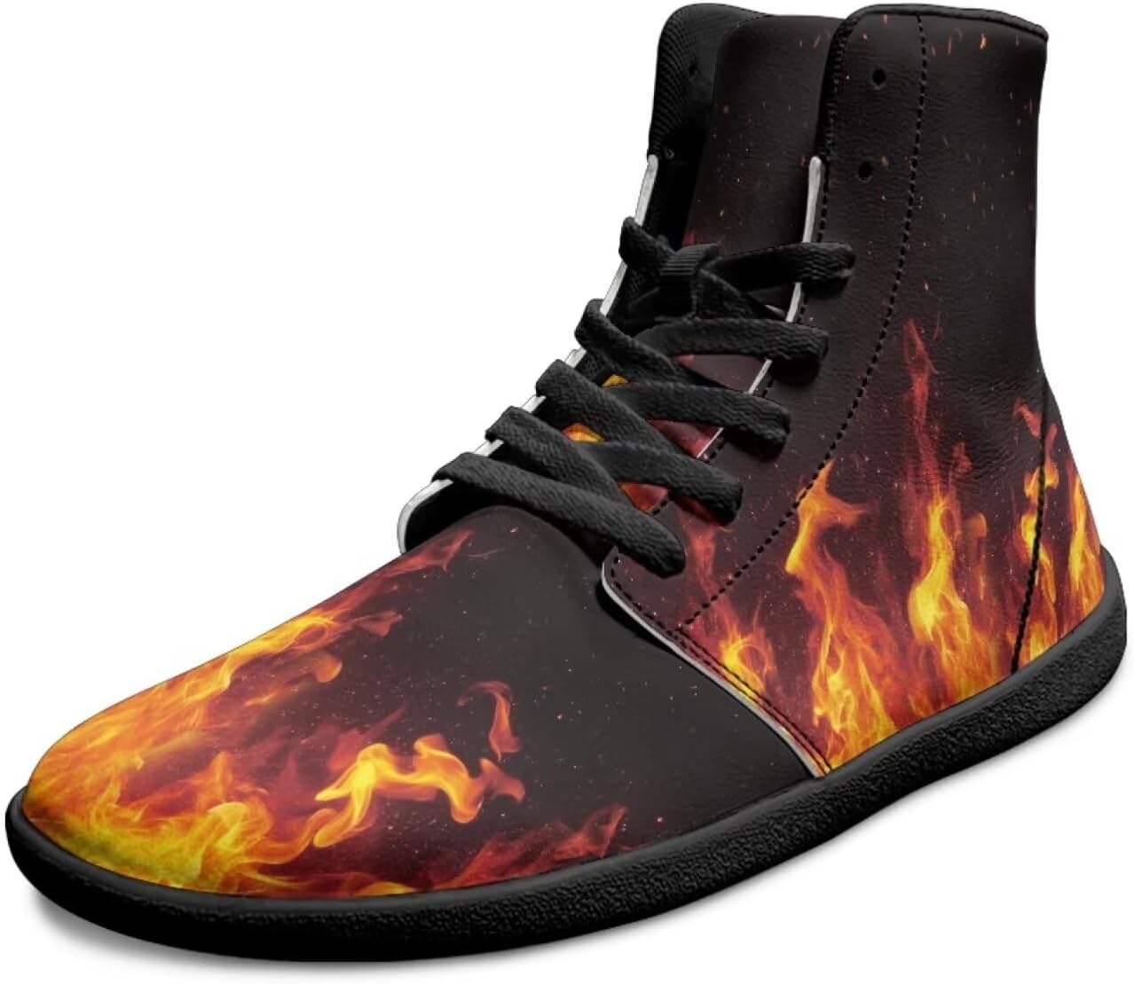 Мужские босоножки Fire Flame из кожи с высоким верхом, кроссовки с широкой носочной частью, обувь для ходьбы с нулевым перепадом и минималистичной подошвой Chririnla, красный
Мужские босоножки Fire Flame из кожи с высоким верхом, кроссовки с широкой носочной частью, обувь для ходьбы с нулевым перепадом и минималистичной подошвой Chririnla, красный