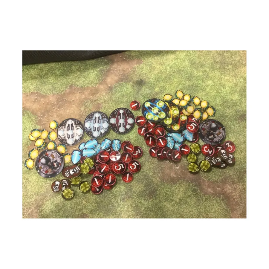 Набор жетонов Keyforge для двух игроков, Tokens - Keyforge
Набор жетонов Keyforge для двух игроков, Tokens - Keyforge