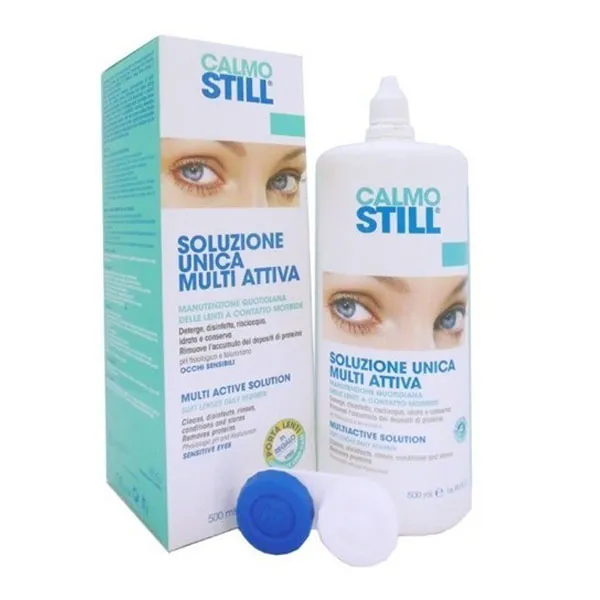 Раствор для контактных линз Soluzione Unica Multi Attiva Calmostill, 500 ml
Раствор для контактных линз Soluzione Unica Multi Attiva Calmostill, 500 ml