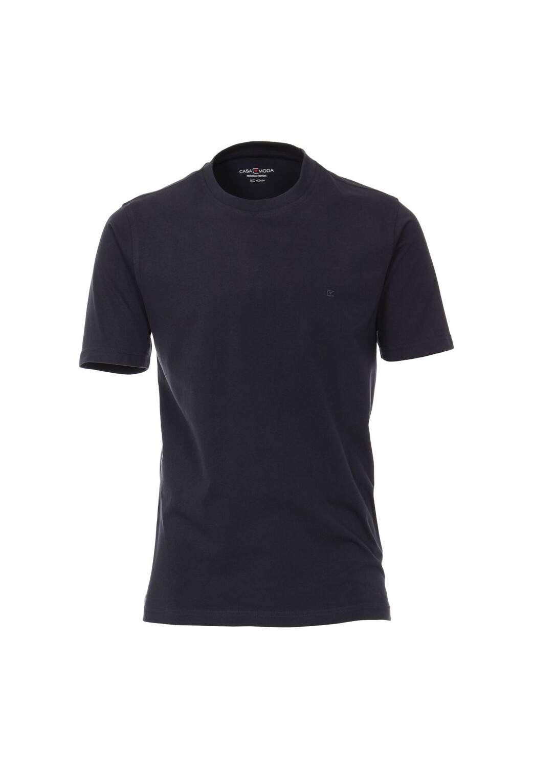 Мужская футболка однотонная CASAMODA, темно-синий
Мужская футболка однотонная CASAMODA, темно-синий