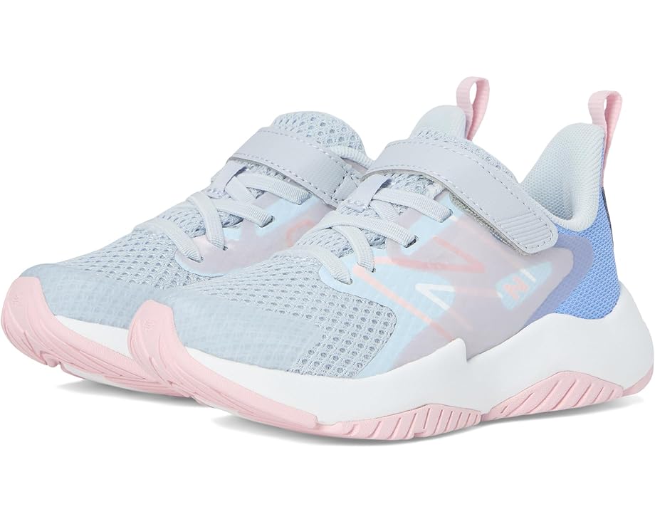 Кроссовки New Balance Kids Rave Run v2 Bungee Lace with Top Strap, цвет Bright Sky/Granite/Rose Sugar
Кроссовки New Balance Kids Rave Run v2 Bungee Lace with Top Strap, цвет Bright Sky/Granite/Rose Sugar