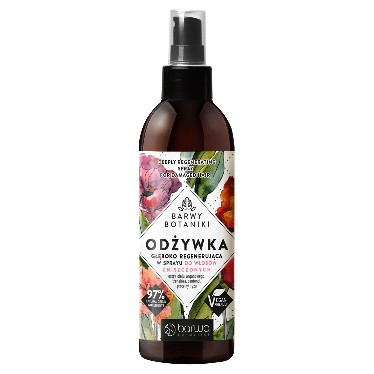 Barwa Barwy Botaniki глубоко регенерирующий спрей-кондиционер для поврежденных волос, 250 мл
Barwa Barwy Botaniki глубоко регенерирующий спрей-кондиционер для поврежденных волос, 250 мл