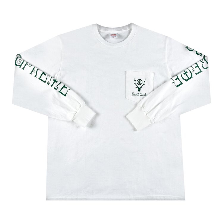 Лонгслив Supreme x SOUTH2 WEST8 Long-Sleeve Pocket Tee 'White', белый
Лонгслив Supreme x SOUTH2 WEST8 Long-Sleeve Pocket Tee 'White', белый