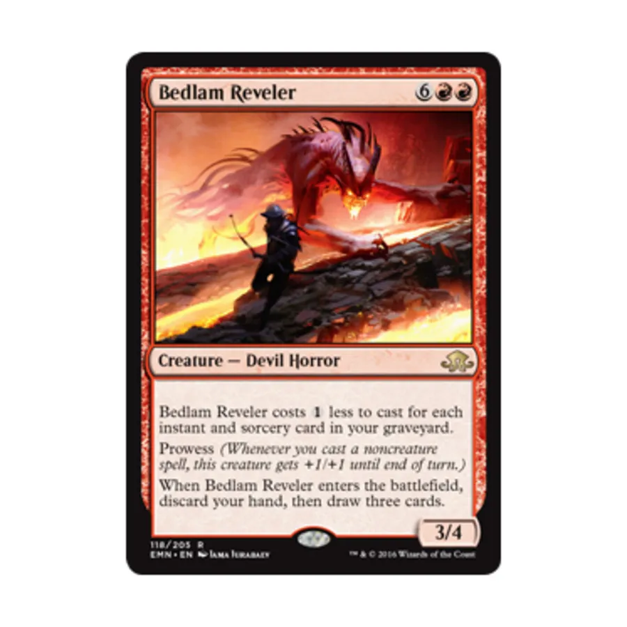 CCG Гуляк Бедлама (клавиша R), MTG - Eldritch Moon
CCG Гуляк Бедлама (клавиша R), MTG - Eldritch Moon