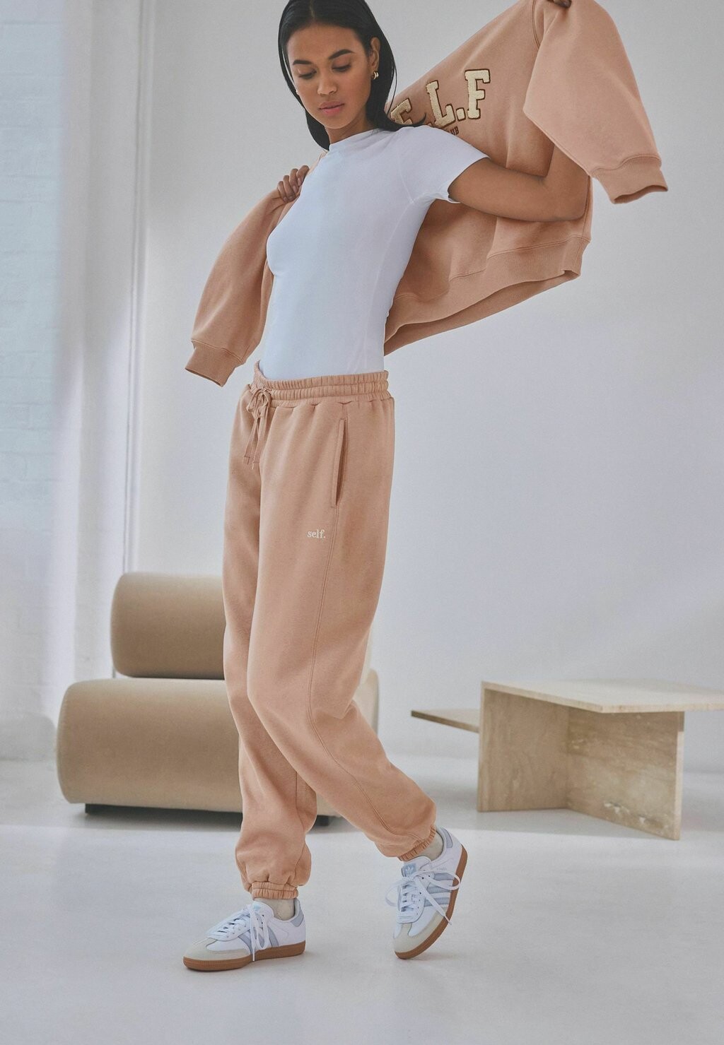 Спортивные штаны Regular Fit Self., нейтральные
Спортивные штаны Regular Fit Self., нейтральные