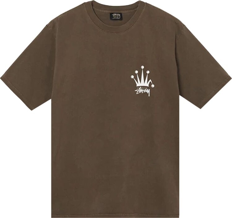 Футболка Stussy Regal Crown Pigment Dyed Tee 'Coffee', коричневый
Футболка Stussy Regal Crown Pigment Dyed Tee 'Coffee', коричневый