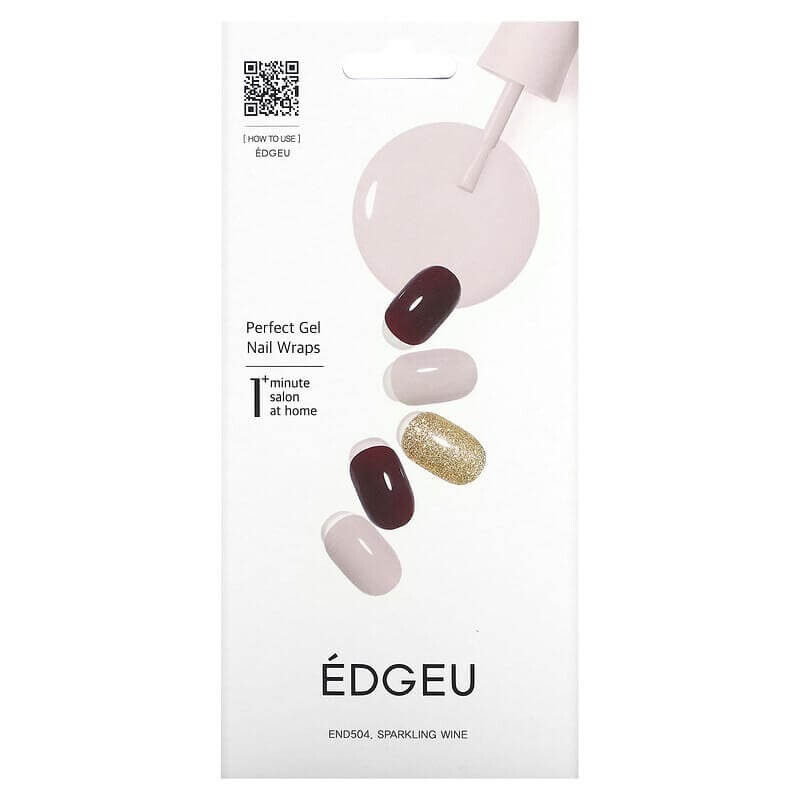 Гелевые полоски Edgeu для ногтей Perfect END504 Sparkling Wine, набор из 16 полосок
Гелевые полоски Edgeu для ногтей Perfect END504 Sparkling Wine, набор из 16 полосок