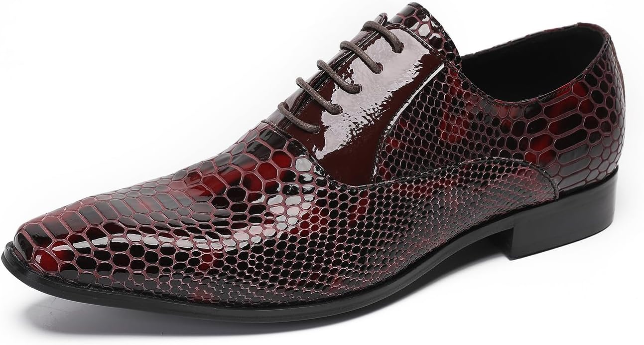 Мужские классические туфли Santimon, оксфорды для мужчин, модные свадебные, для вечеринки, деловые кожаные дерби, повседневные прогулочные туфли, бордовый
Мужские классические туфли Santimon, оксфорды для мужчин, модные свадебные, для вечеринки, деловые кожаные дерби, повседневные прогулочные туфли, бордовый