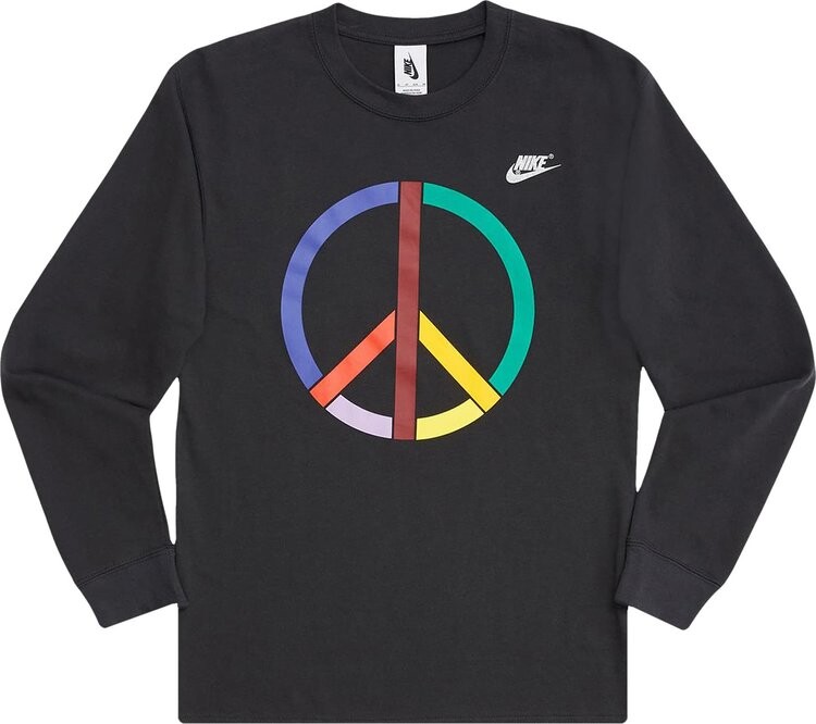 Лонгслив Nike x Olivia Kim Long Sleeve Tee 'Off Noir/Metallic Silver', черный
Лонгслив Nike x Olivia Kim Long Sleeve Tee 'Off Noir/Metallic Silver', черный