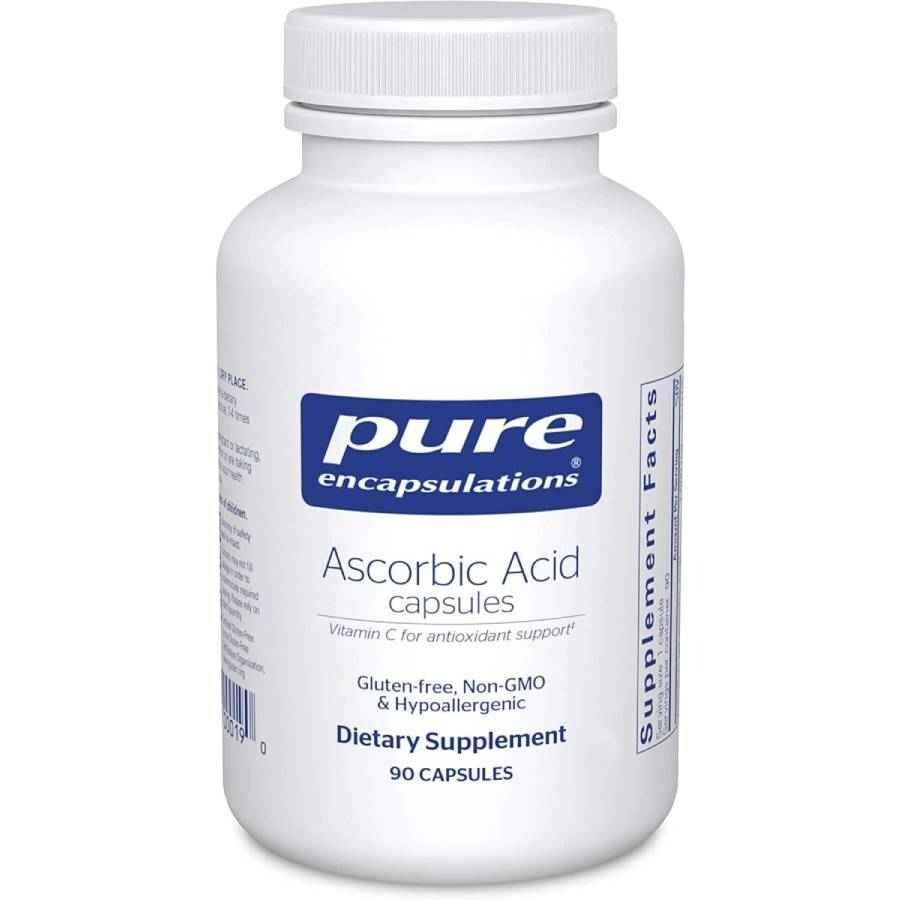 Витамин С Pure Encapsulations Ascorbic Acid, 90 капсул
Витамин С Pure Encapsulations Ascorbic Acid, 90 капсул