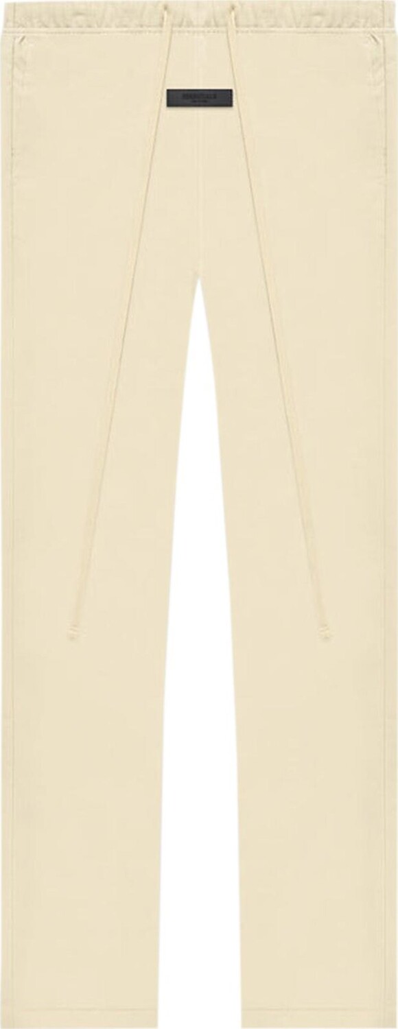 Брюки Fear of God Essentials Relaxed Trouser 'Eggshell', белый 
Брюки Fear of God Essentials Relaxed Trouser 'Eggshell', белый