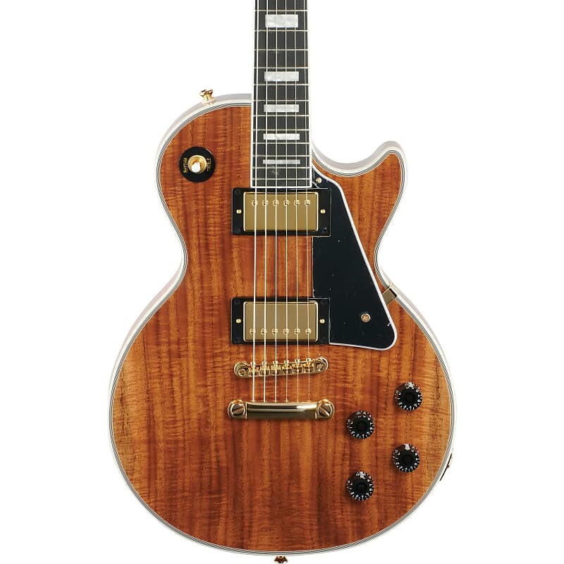 Электрогитара Epiphone Les Paul Custom Koa, натуральный цвет
Электрогитара Epiphone Les Paul Custom Koa, натуральный цвет