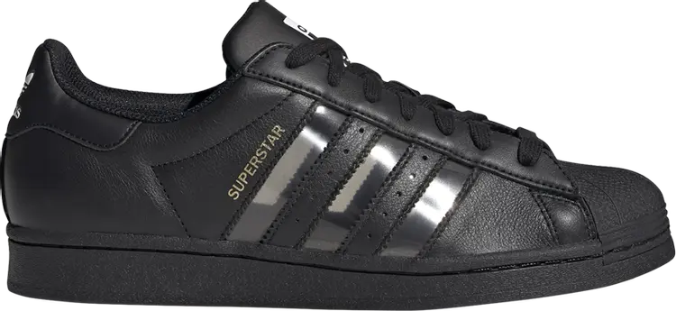 Кроссовки Adidas Superstar 'Black Transparent', черный
Кроссовки Adidas Superstar 'Black Transparent', черный