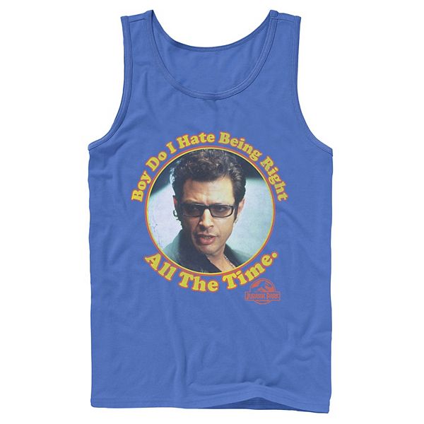 Мужская футболка Jurassic Park Hate Being Right All the Time Licensed Character, Royal
Мужская футболка Jurassic Park Hate Being Right All the Time Licensed Character, Royal