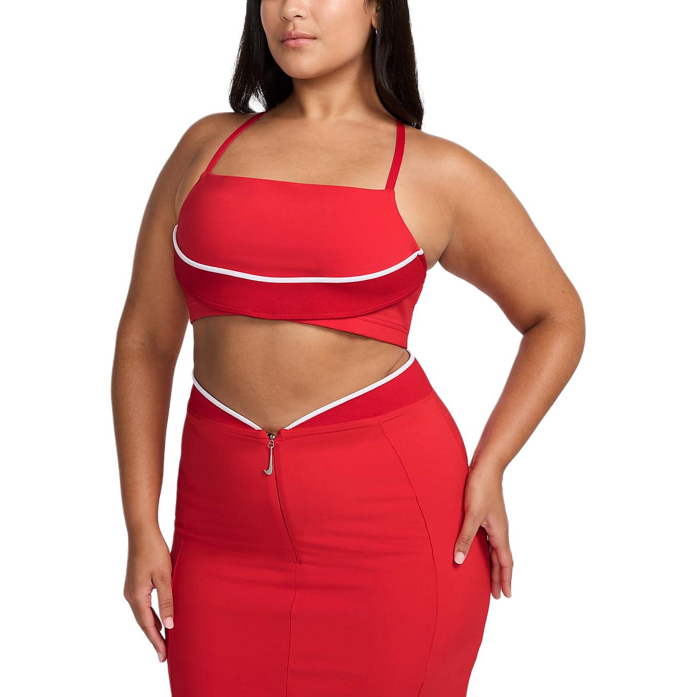 X Jacquemus Женский Бюстгальтер Nike, Университетский Красный/Белый
X Jacquemus Женский Бюстгальтер Nike, Университетский Красный/Белый