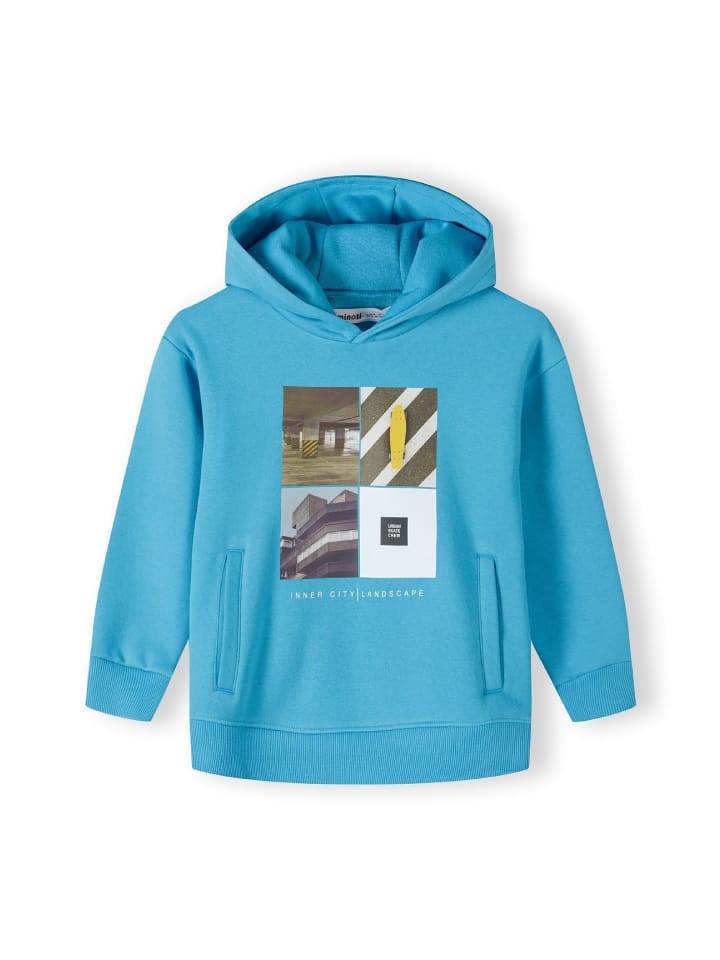 Толстовка с капюшоном Minoti, бирюзовый
Толстовка с капюшоном Minoti, бирюзовый