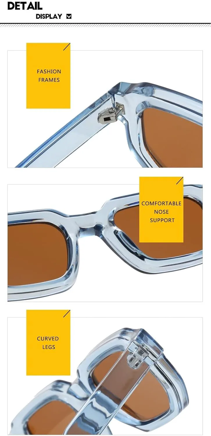 Мужские солнцезащитные очки в маленькой квадратной оправе для отдыха на природе, отпуска, вечеринок, а также женские солнцезащитные очки для шопинга Generic, Burst
Мужские солнцезащитные очки в маленькой квадратной оправе для отдыха на природе, отпуска, вечеринок, а также женские солнцезащитные очки для шопинга Generic, Burst