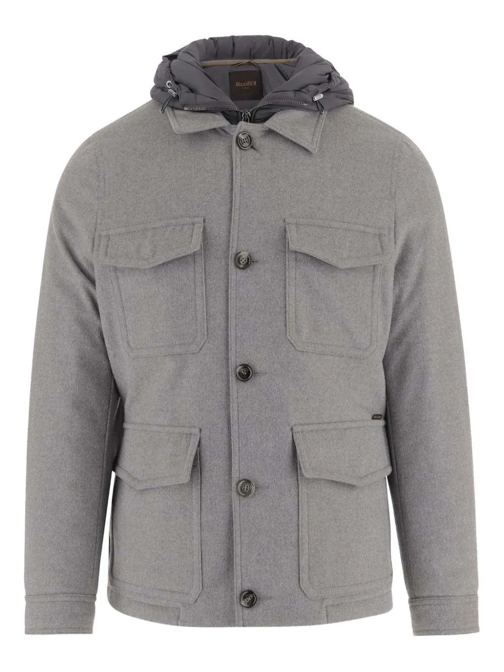 Куртка с капюшоном и застежкой на пуговицы Monti Moorer, серый
Куртка с капюшоном и застежкой на пуговицы Monti Moorer, серый