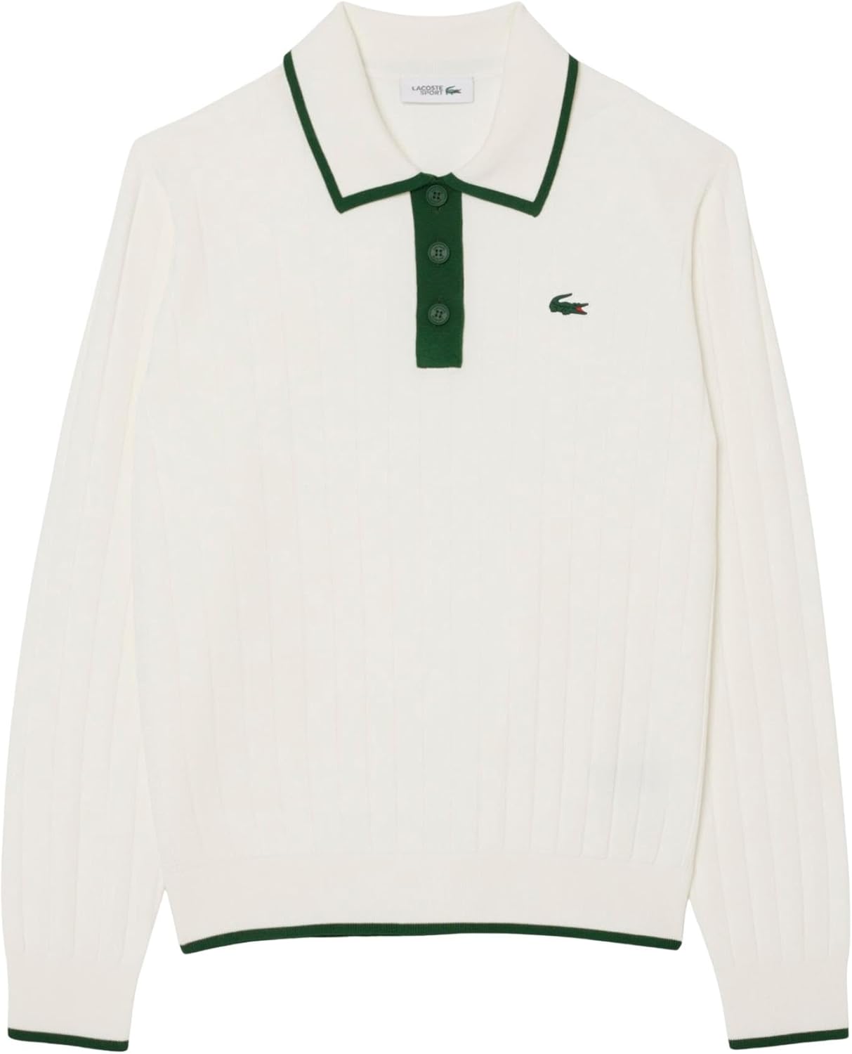 Lacoste женский поло с воротником, эластичный гольф-свитер, Flour/Green
Lacoste женский поло с воротником, эластичный гольф-свитер, Flour/Green