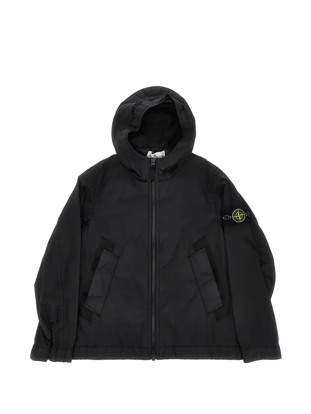 Куртка на молнии с капюшоном Stone Island Junior, черный
Куртка на молнии с капюшоном Stone Island Junior, черный