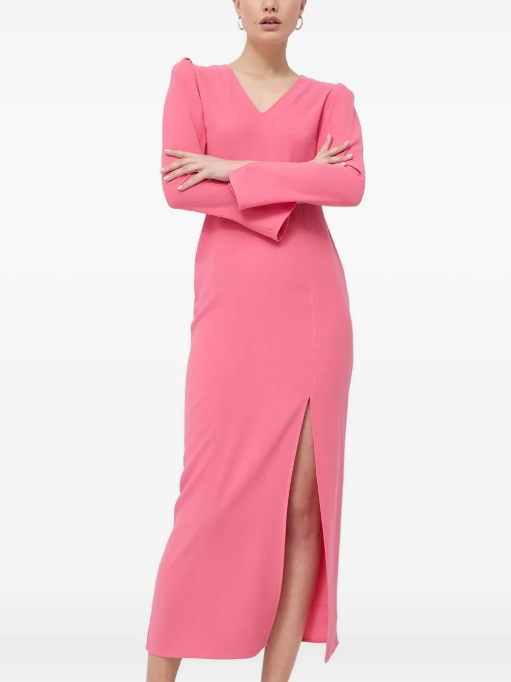 Платье миди с вырезами и длинными рукавами Notes du Nord, розовый
Платье миди с вырезами и длинными рукавами Notes du Nord, розовый