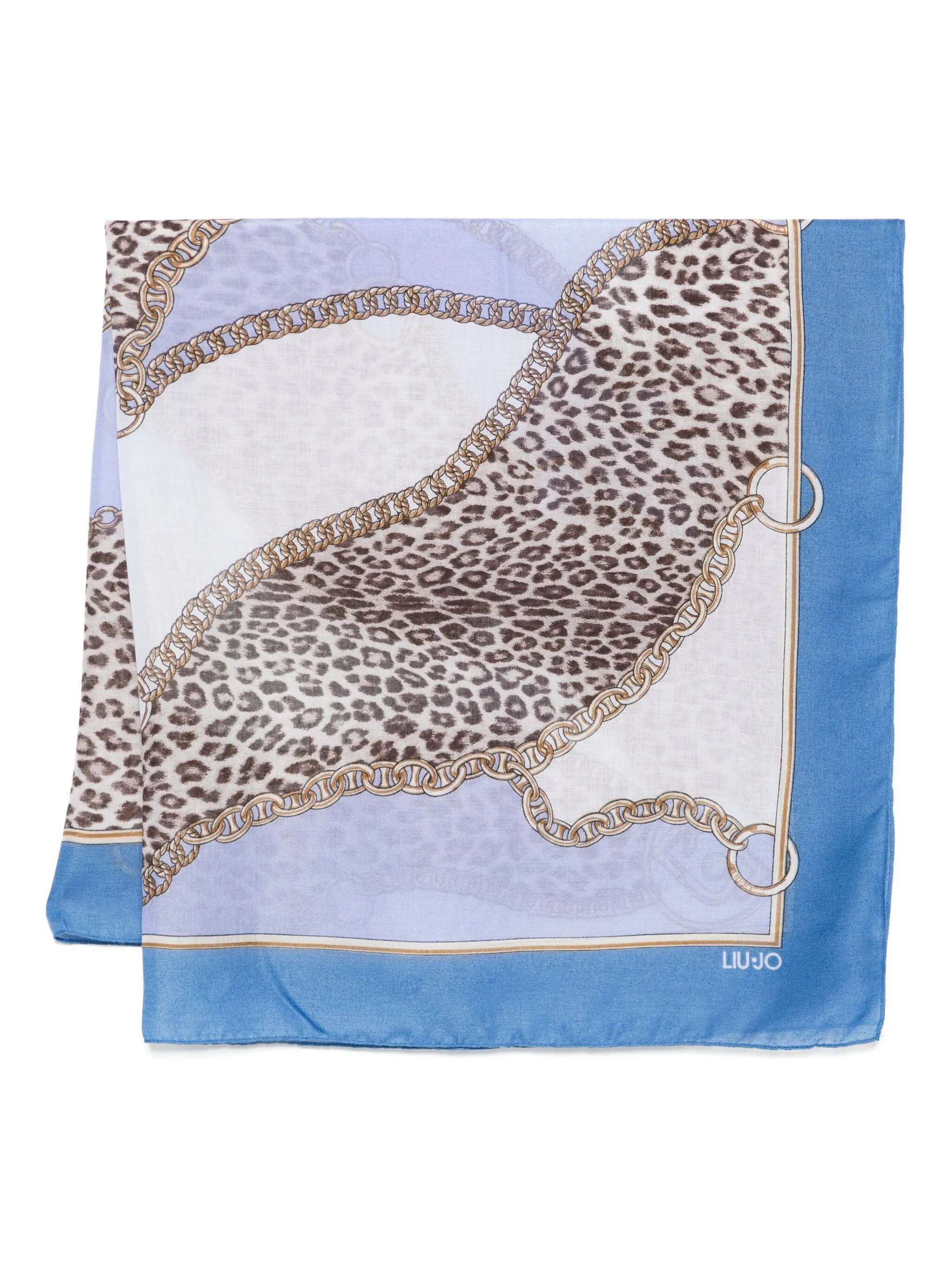 Шарф с леопардовым принтом Liu Jo, синий
Шарф с леопардовым принтом Liu Jo, синий