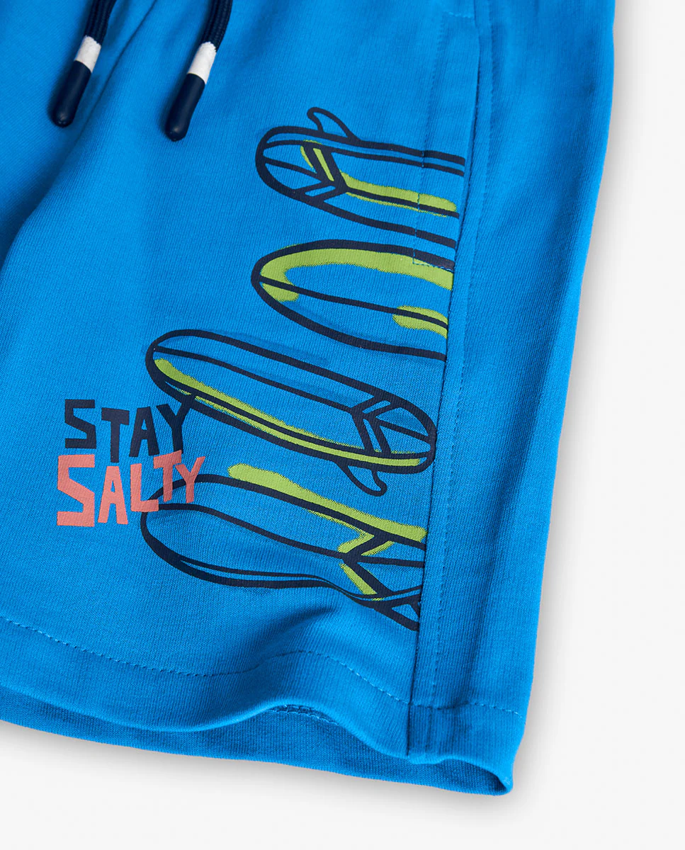 Детские хлопковые бермуды со шнурком для регулировки Boboli, синий
Детские хлопковые бермуды со шнурком для регулировки Boboli, синий