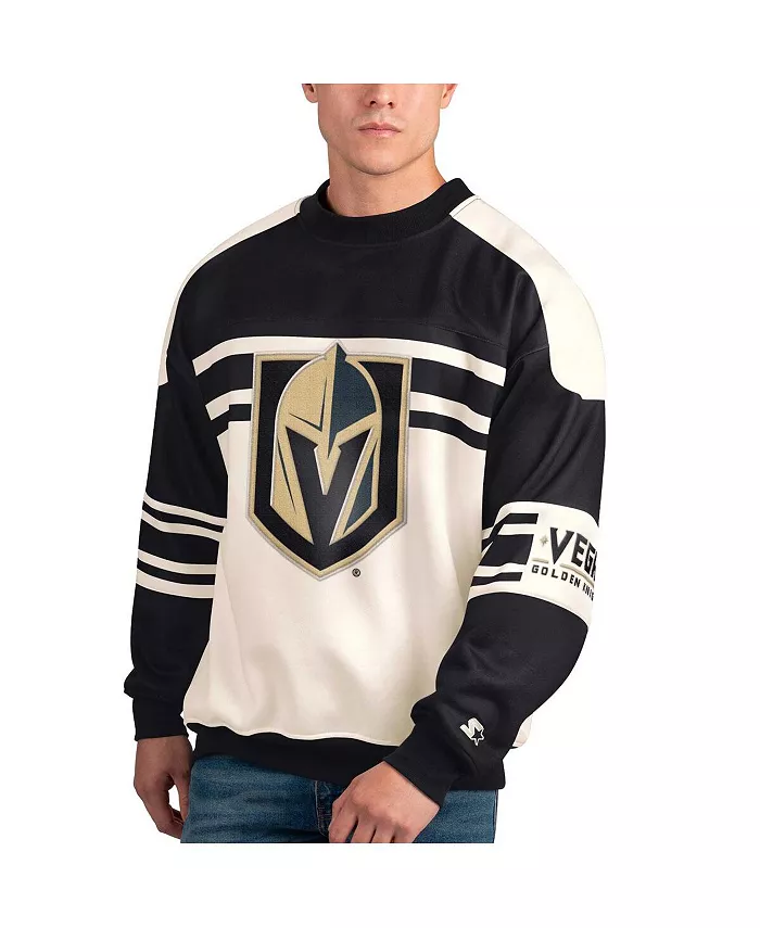Мужской белый флисовый свитшот с круглым вырезом Vegas Golden Knights Defense Starter
Мужской белый флисовый свитшот с круглым вырезом Vegas Golden Knights Defense Starter