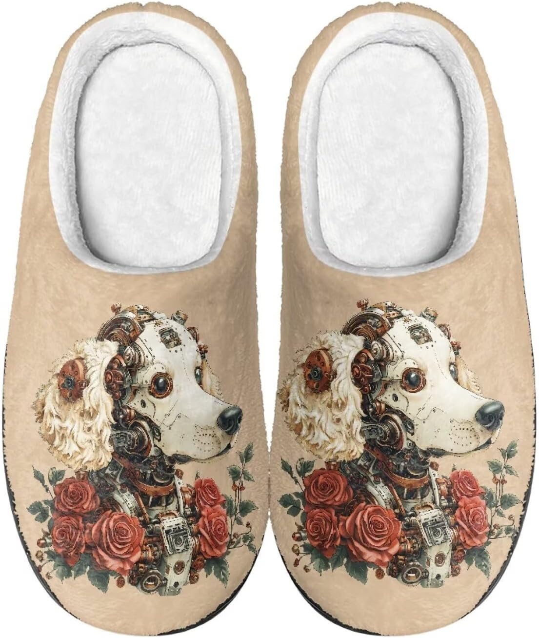 Теплые тапочки Xoenoiee для мужчин и женщин, мягкие удобные домашние тапочки, легкие, слипоны, пушистые для спальни и дома, Poodle Dog Rose Floral
Теплые тапочки Xoenoiee для мужчин и женщин, мягкие удобные домашние тапочки, легкие, слипоны, пушистые для спальни и дома, Poodle Dog Rose Floral