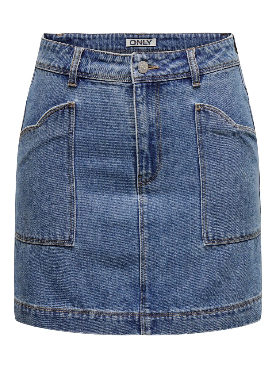 Юбка мини ONLY Skirt MARIANA, синий деним
Юбка мини ONLY Skirt MARIANA, синий деним
