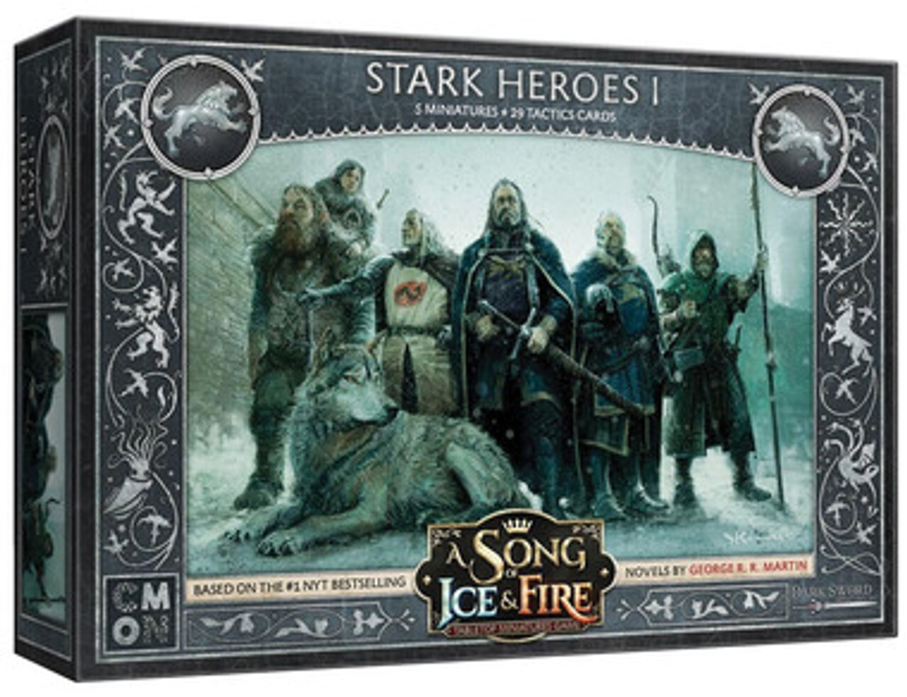 Миниатюра A Song of Ice & Fire Miniatures Game: Stark Heroes I 
Миниатюра A Song of Ice & Fire Miniatures Game: Stark Heroes I