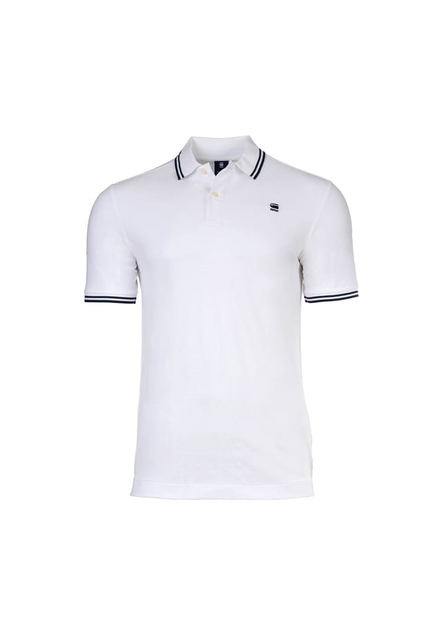 Рубашка поло - поло в тонкую полоску Dunda с планкой на пуговицах из органического хлопка G-Star Raw, белый
Рубашка поло - поло в тонкую полоску Dunda с планкой на пуговицах из органического хлопка G-Star Raw, белый