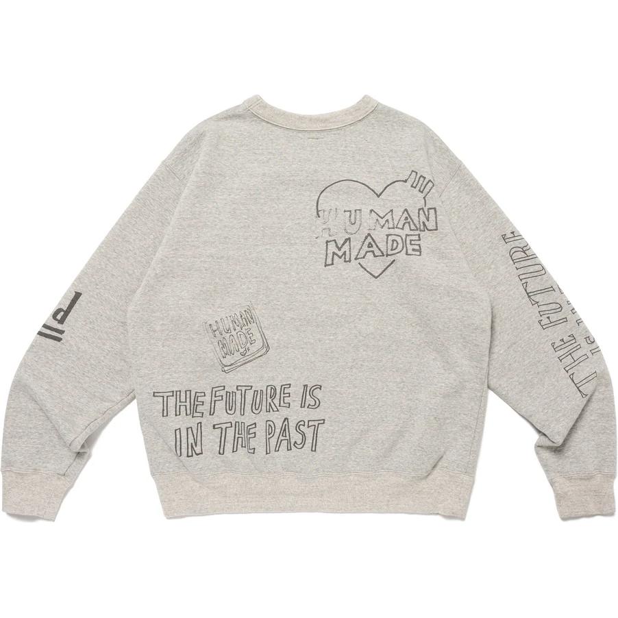 Свитшот Unisex Gray HUMAN MADE, серый
Свитшот Unisex Gray HUMAN MADE, серый