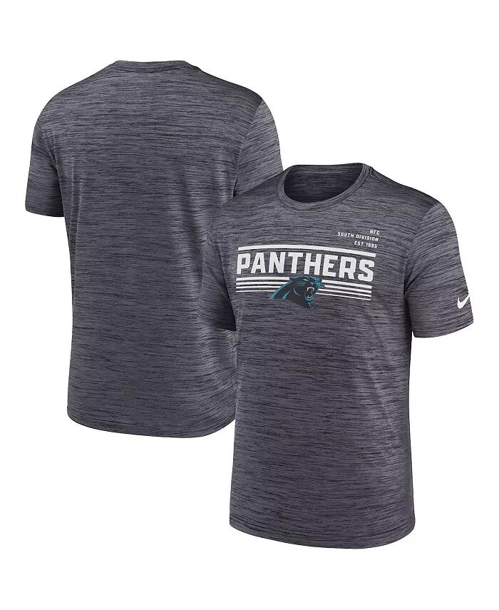 Мужская футболка Carolina Panthers Yardline Velocity Performance цвета антрацит Nike
Мужская футболка Carolina Panthers Yardline Velocity Performance цвета антрацит Nike