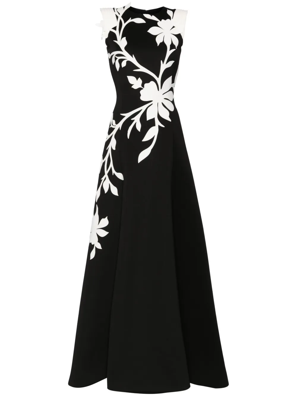 Платье без рукавов с цветочной вышивкой Saiid Kobeisy, черный
Платье без рукавов с цветочной вышивкой Saiid Kobeisy, черный